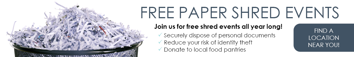 May Paper Shred Event